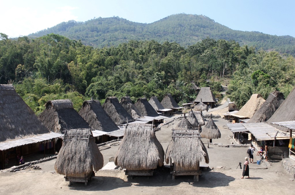Bena traditional village Bajawa Flores Island