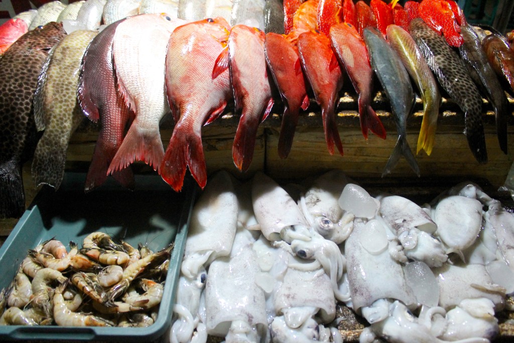 Labuan Bajo Night Market Fish