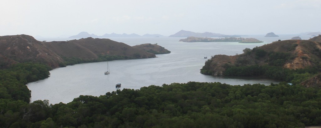 View from Rinca Island