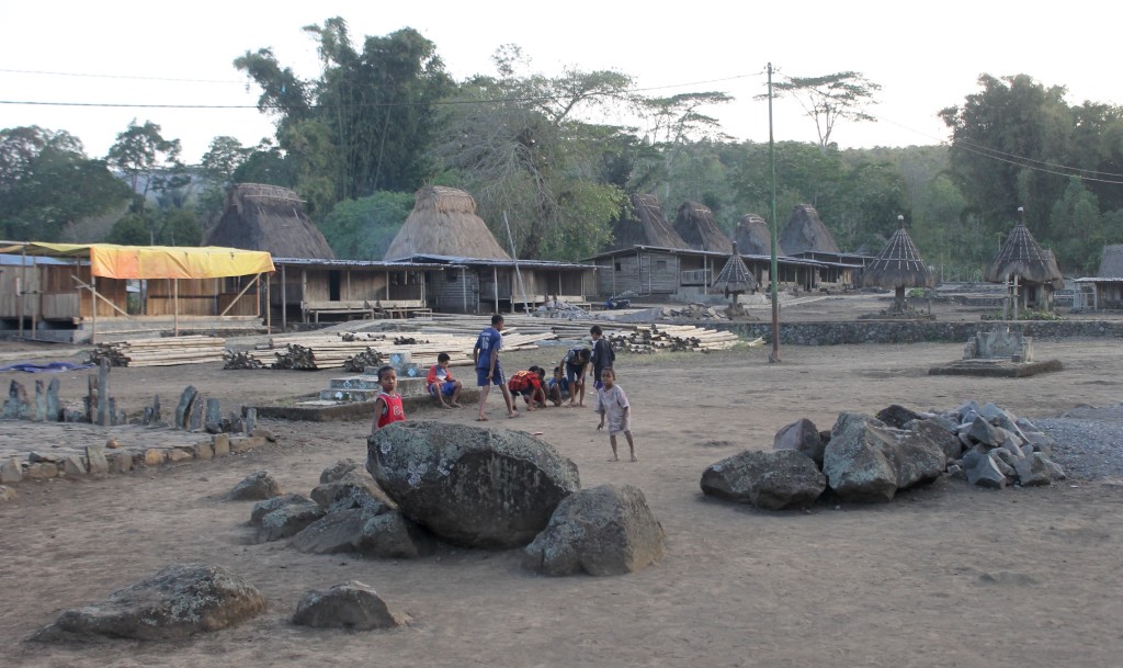 Children Playing Wogo Village