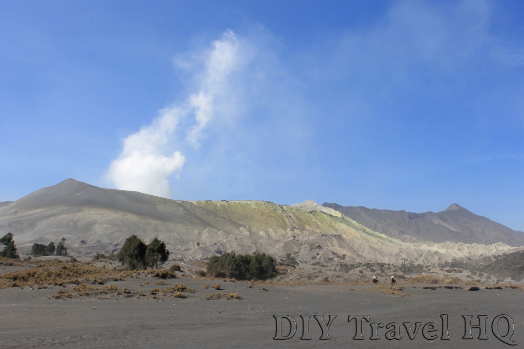 The other side of Mount Bromo
