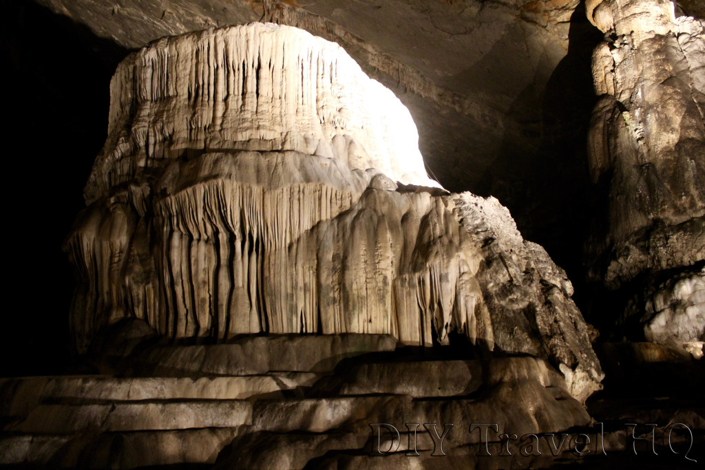 Stalactites & Stalagmites at Cacahuamilpa Caves