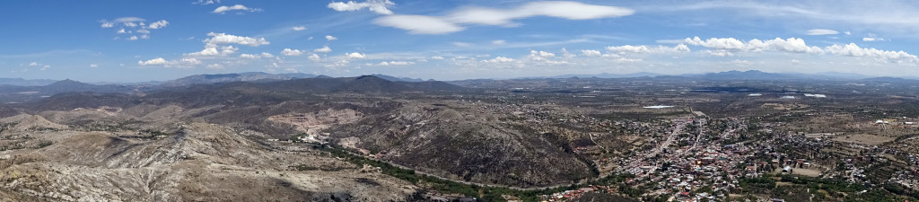 Peña de Bernal Panoramic View