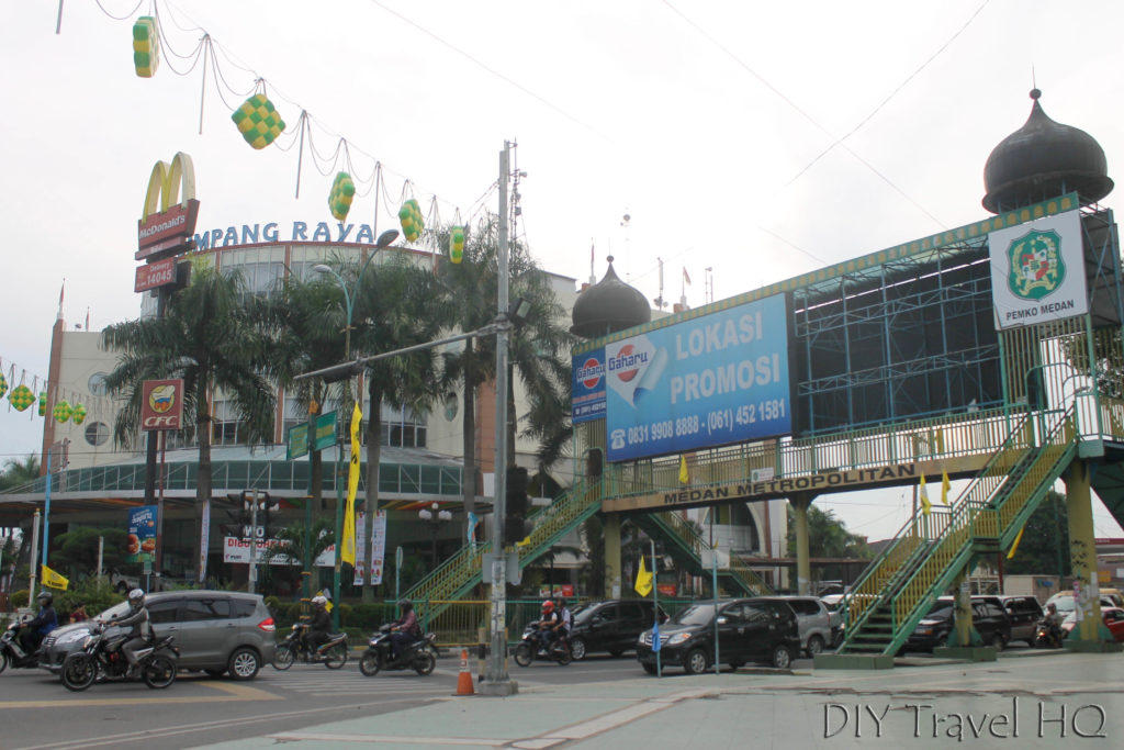 Shopping centre overpass Medan