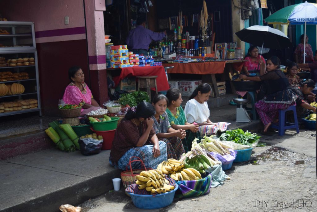 Coban Mercado Central Vendors