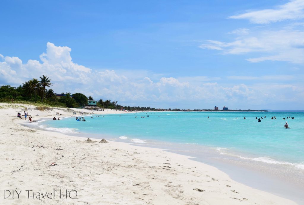 Cuba itinerary Varadero Beach