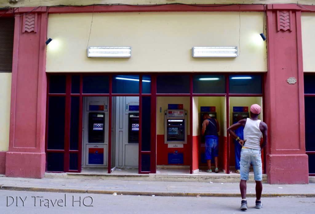 Cuban money ATM