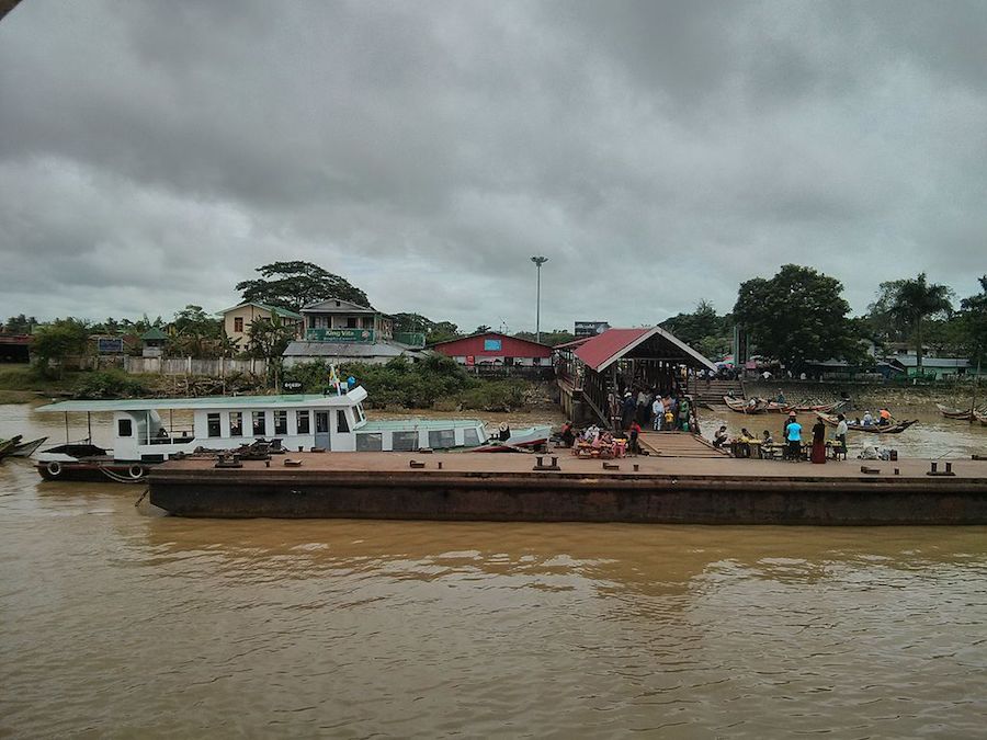 Dala Ferry Terminal on the river
