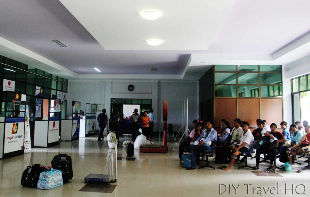 Immigration at Dawei Airport