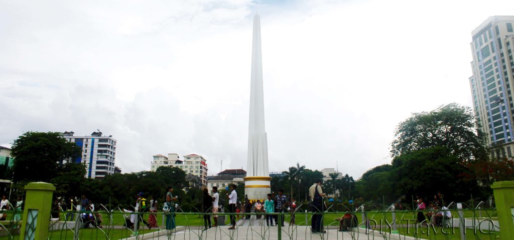 Obelisk National Monument Yangon