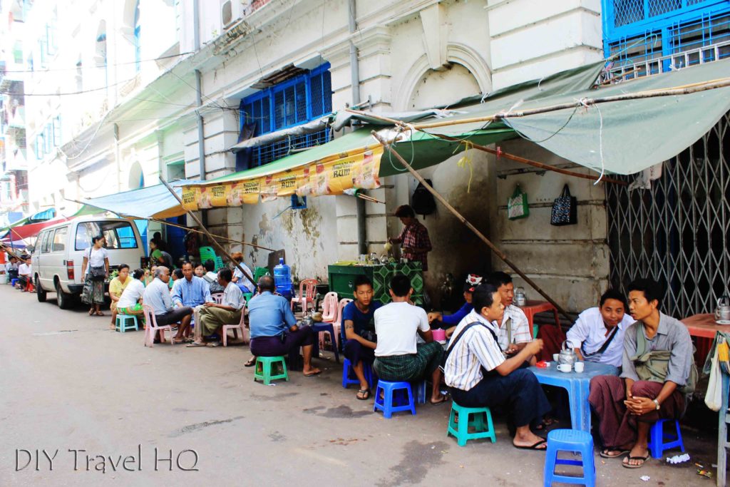Street food in Yangon