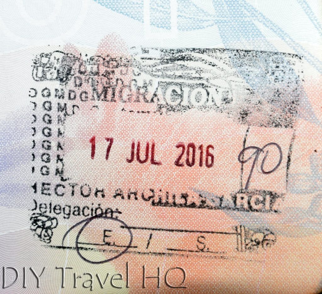 Guatemala Immigration Stamp