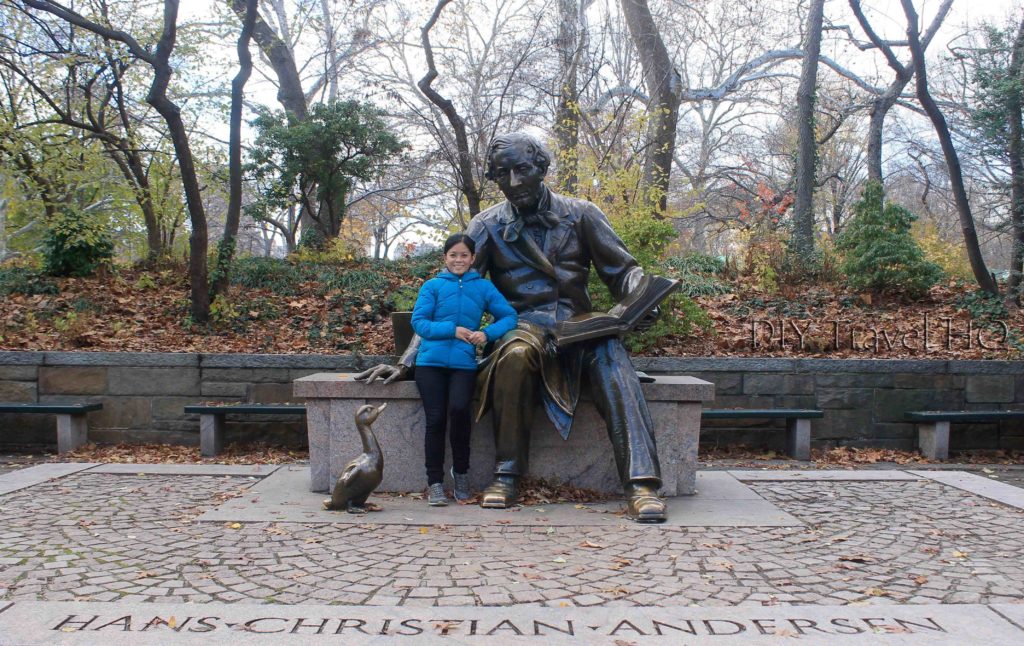 Hans Cristian Andersen in Central Park