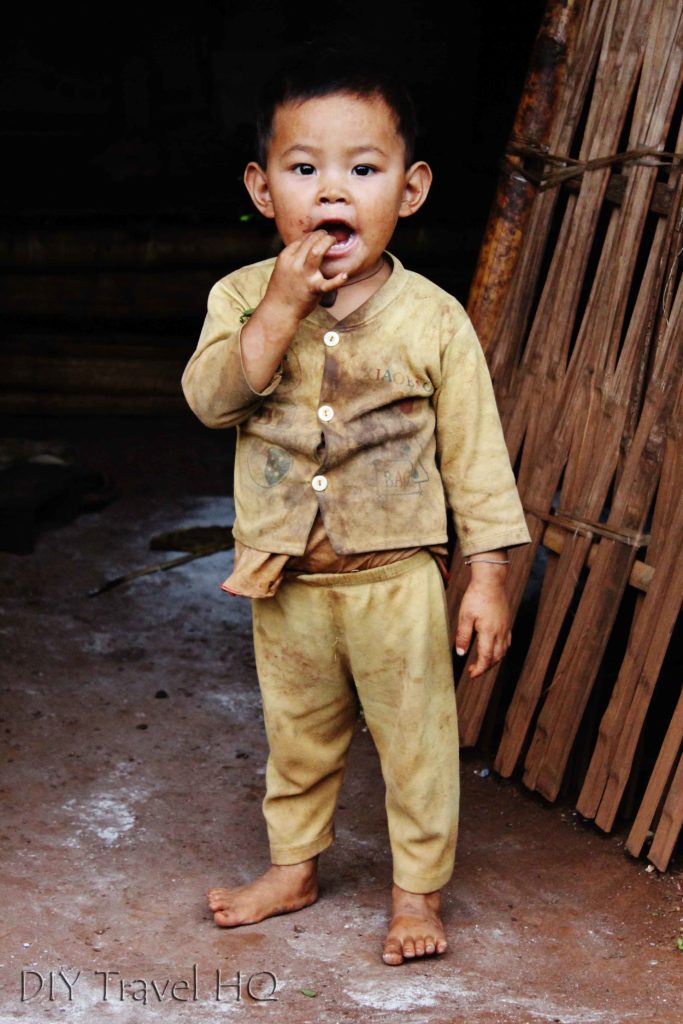 Boy in Hsipaw Trek Village