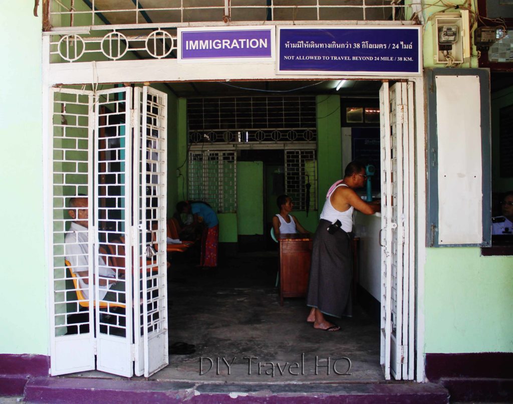 Immigration office in Kawthaung