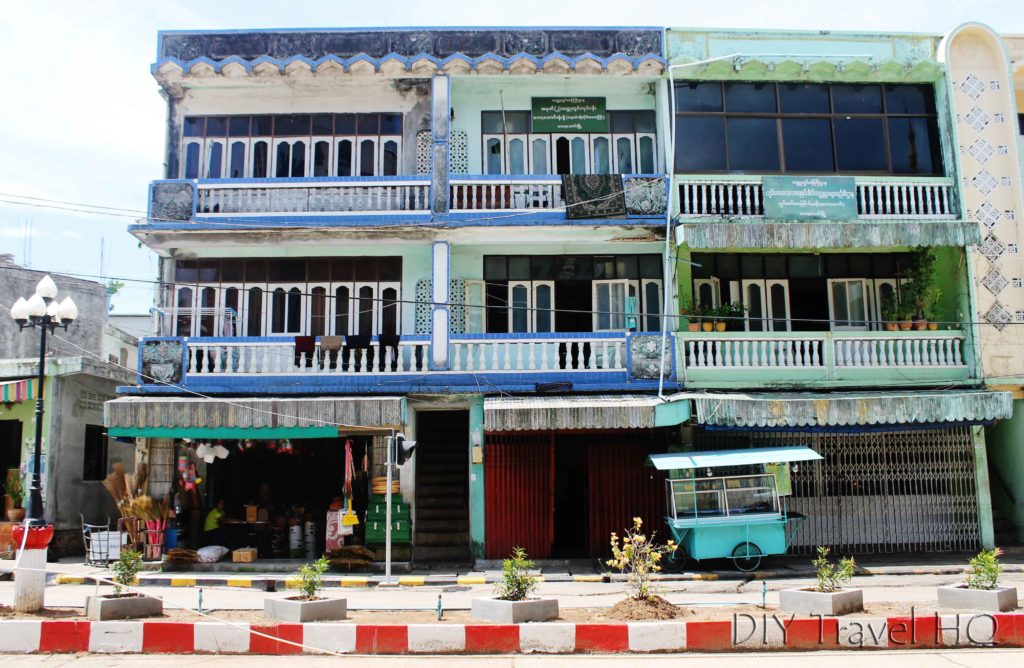 Shopfronts in Kawthaung