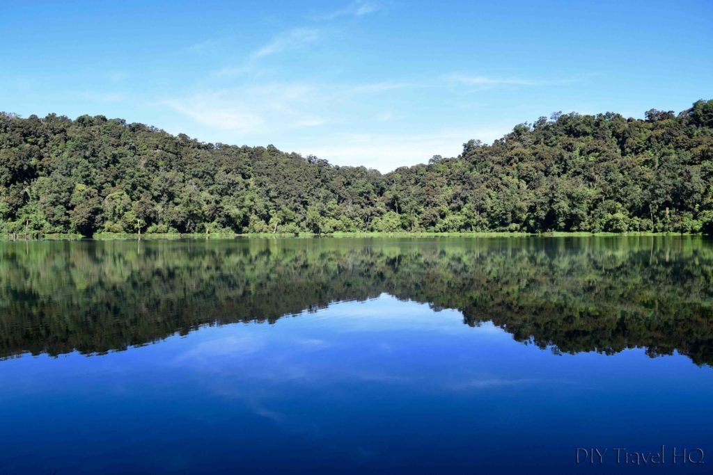 Laguna Chicabal Mirror Reflections in Water