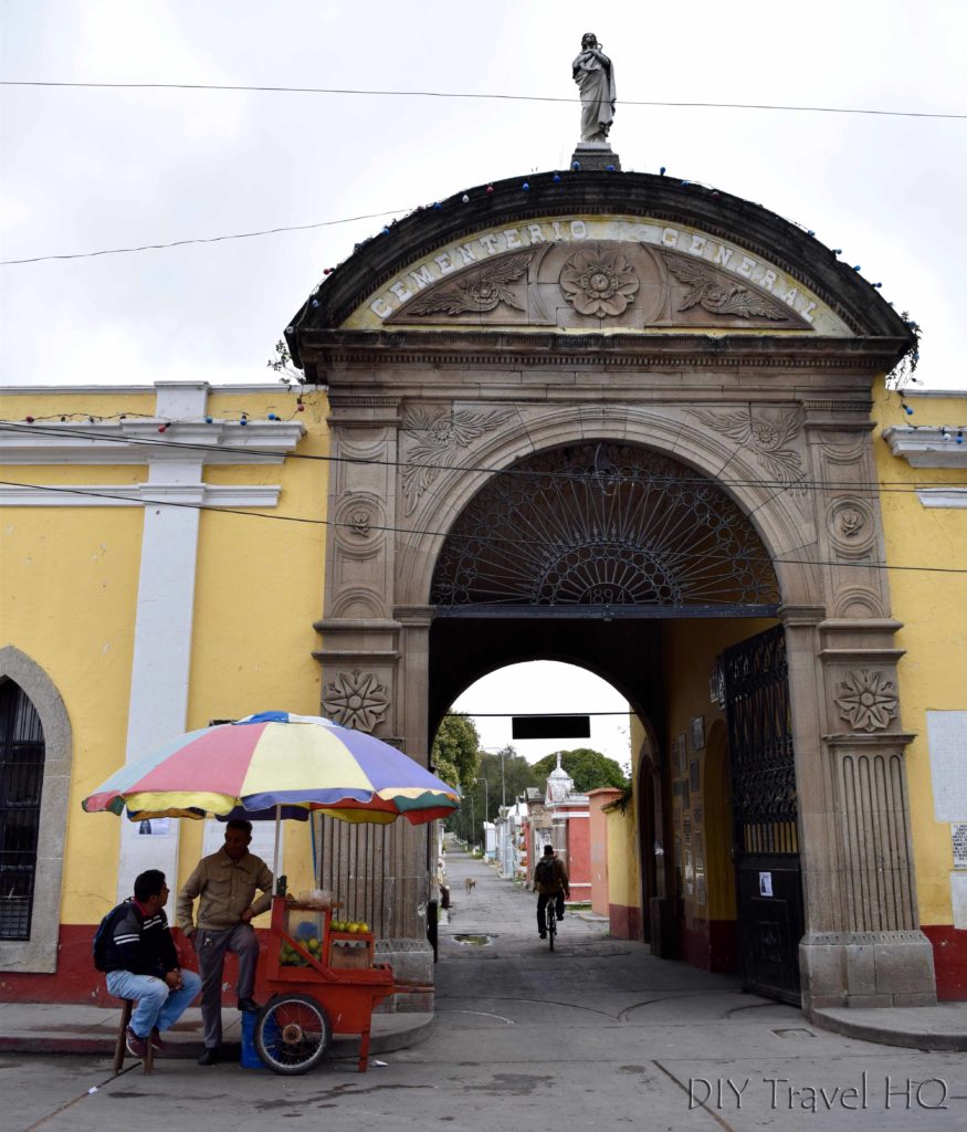 Quetzaltenango (Xela) El Calvario Cemetery Entrance