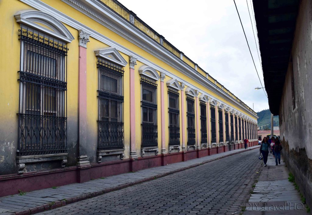 Quetzaltenango (Xela) Historic Center Street