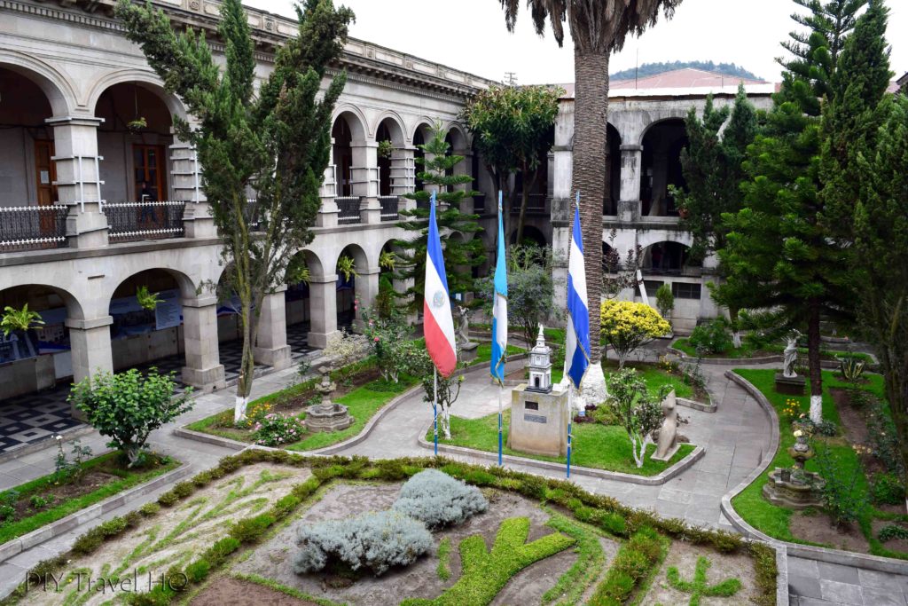 Quetzaltenango (Xela) Municipalidad Grounds