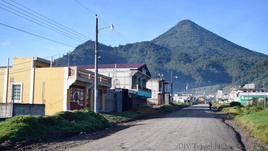 Road to Volcan Santa Maria