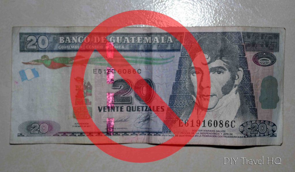 Say No to Guatemala Unofficial Entrance Exit Fee