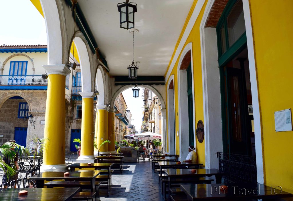 Tourist restaurant in Old Havana