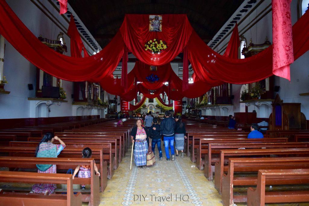 Momostenango Church Interior