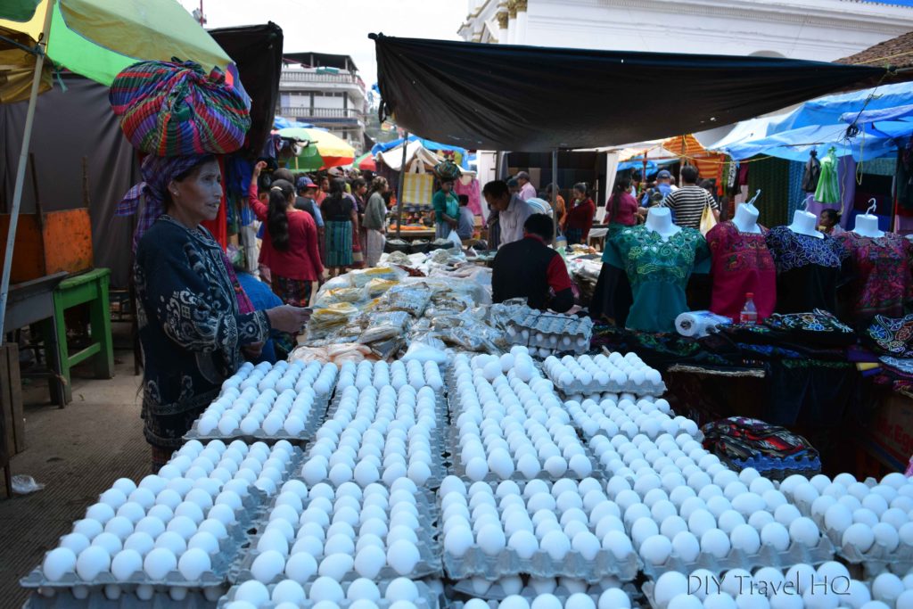 Momostenango Market Egg Vendor
