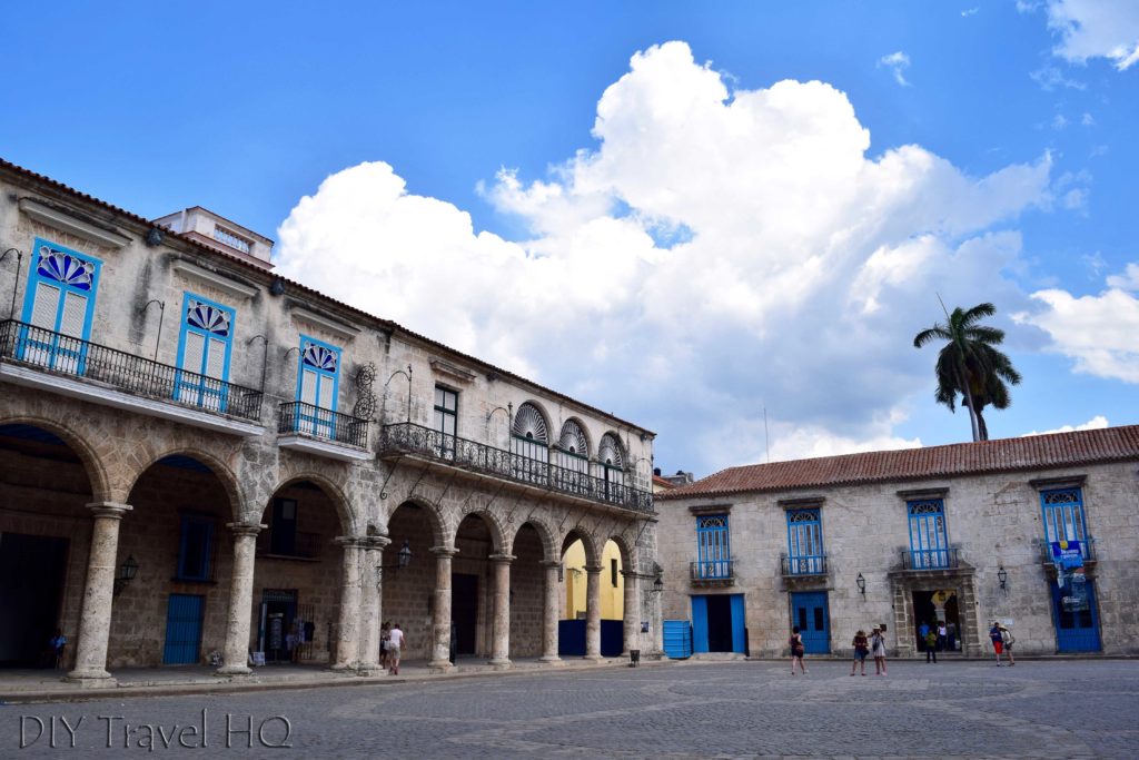Old Havana Plaza de la Catedral Palacio de los Condes de Casa Bayona and Museo de Arte Colonial and Casa de Lombillo and Palacio del Marques de Arcos