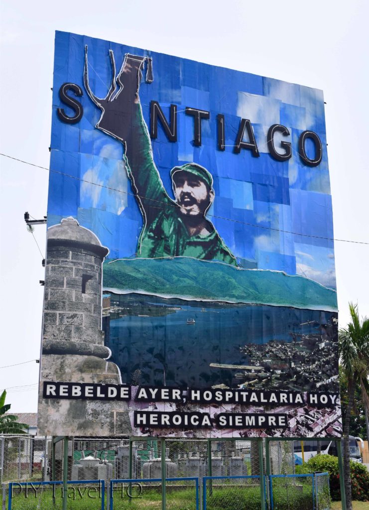 Revolution propaganda Santiago de Cuba