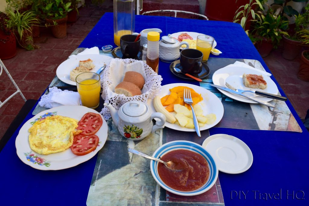 Casa Breakfast in Trinidad