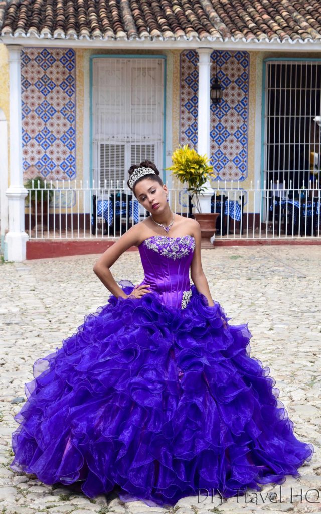 Model in Trinidad Cuba