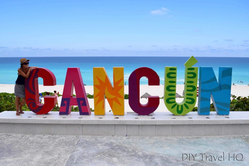 Cancun Sign at Playa Delphine