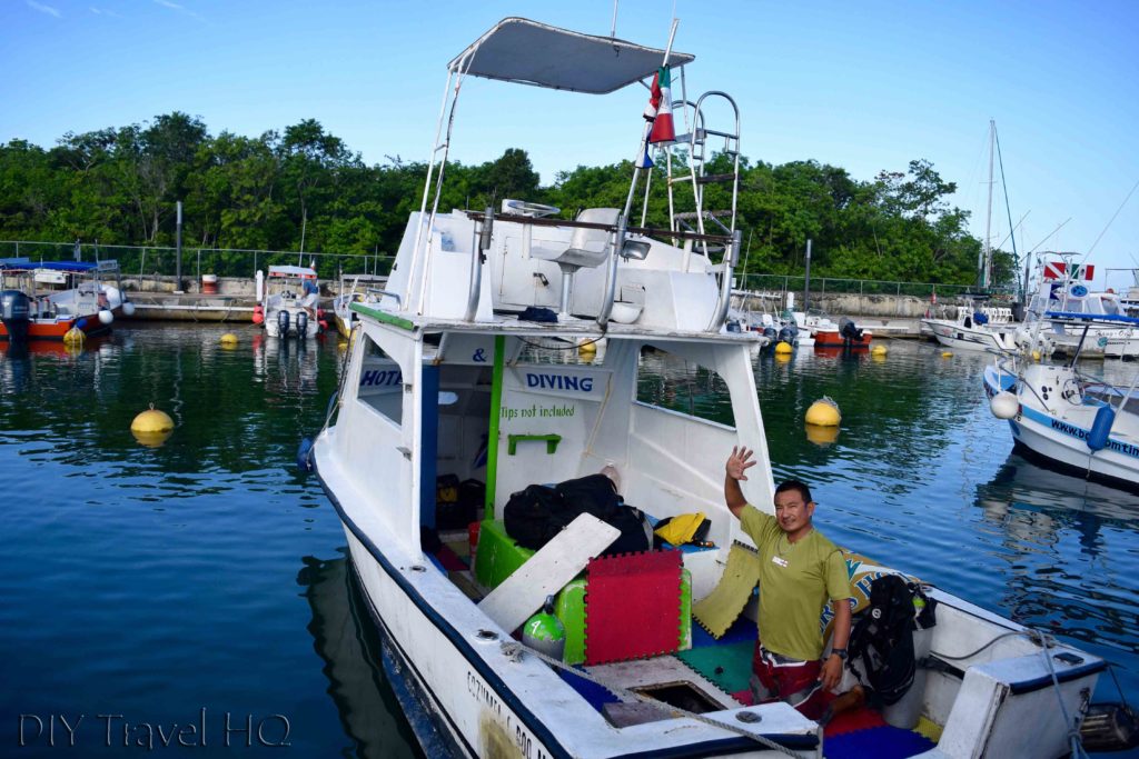 Agave Azul dive boat