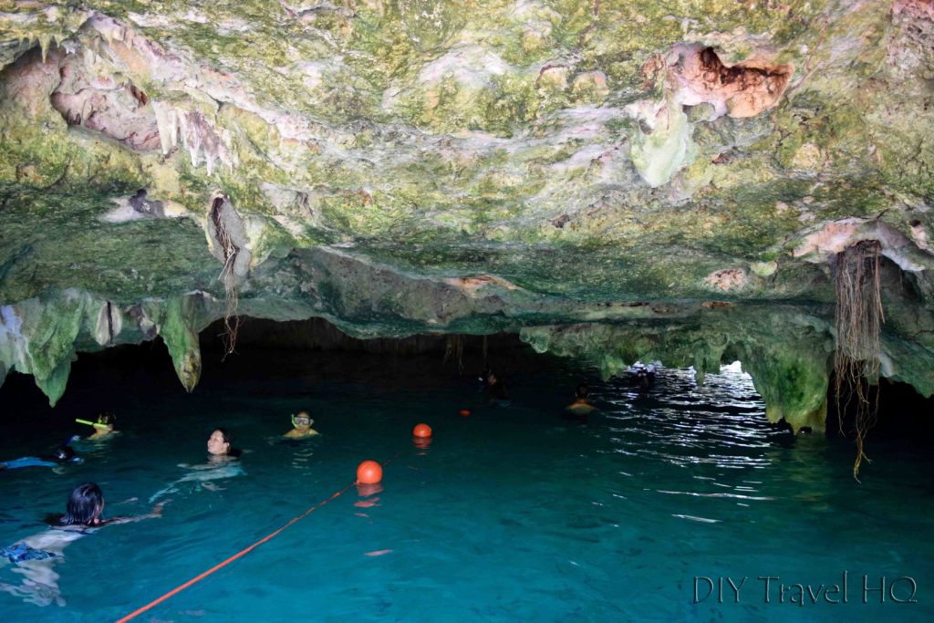 Cave entrance to Gran Cenote