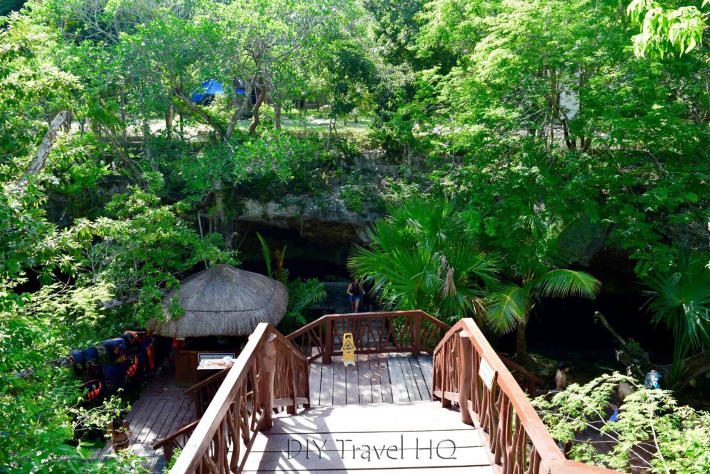 Gran Cenote Entrance