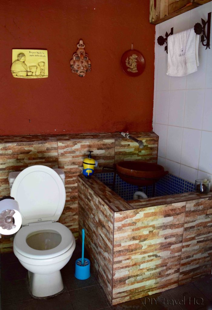 Bathroom at Casa de la Abuela