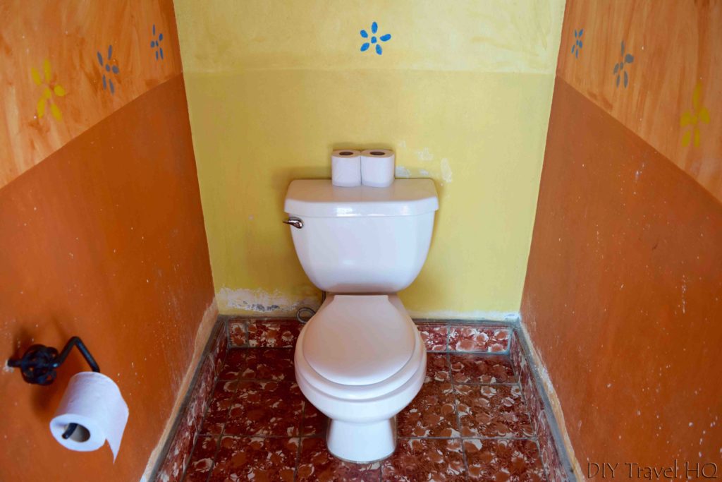 Iguana Azul Bathrooms in Copan Ruinas