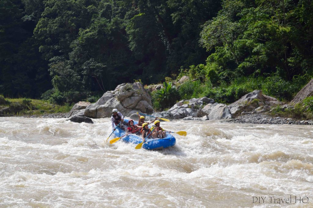 White Water Rafting on Rio Cangrejal