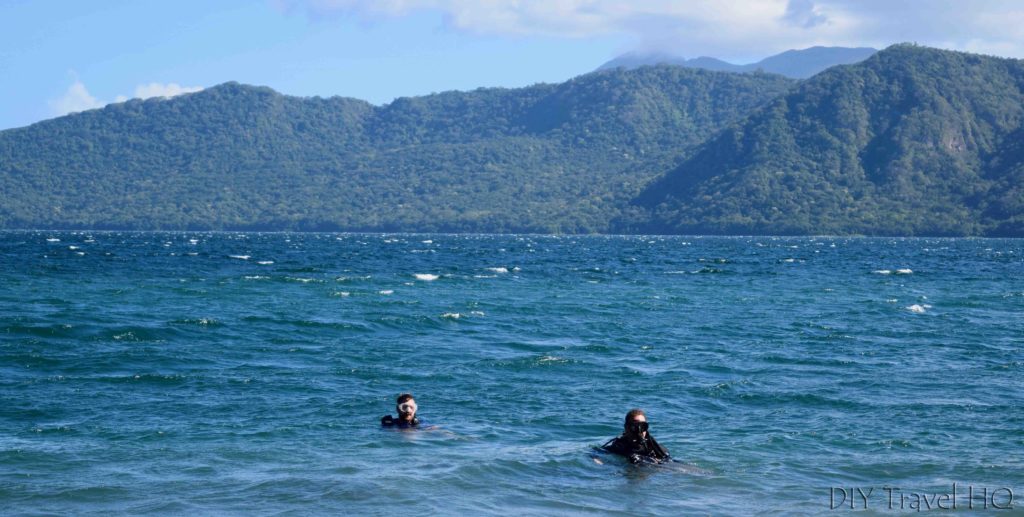 The Peace Project Volcano Divers in Laguna de Apoyo