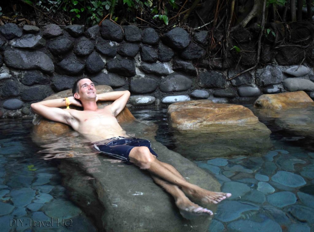 Relaxing in Hot Spring Pools at EcoTermales