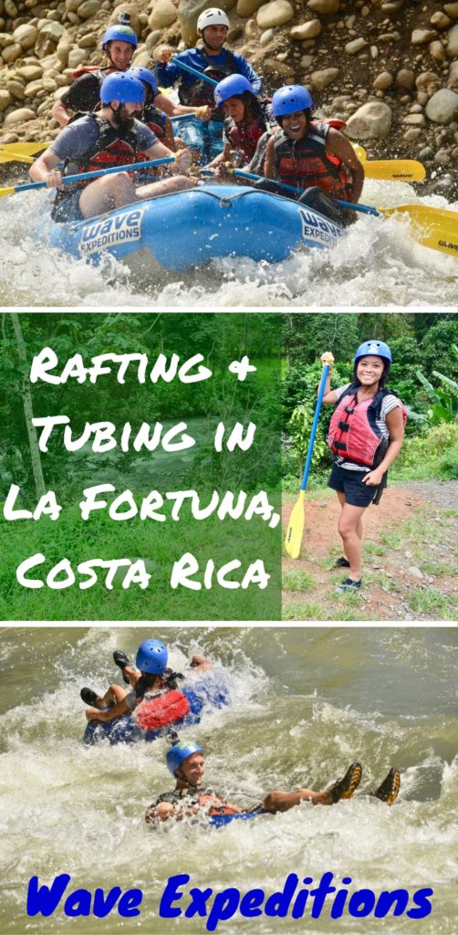 Rafting & tubing with Wave Expeditions is a fun & adventure packed day in La Fortuna, Costa Rica. Enjoy the Class II & III rapids on the Balsa River, buffet lunch, & educational demonstrations at Vida Campesina!