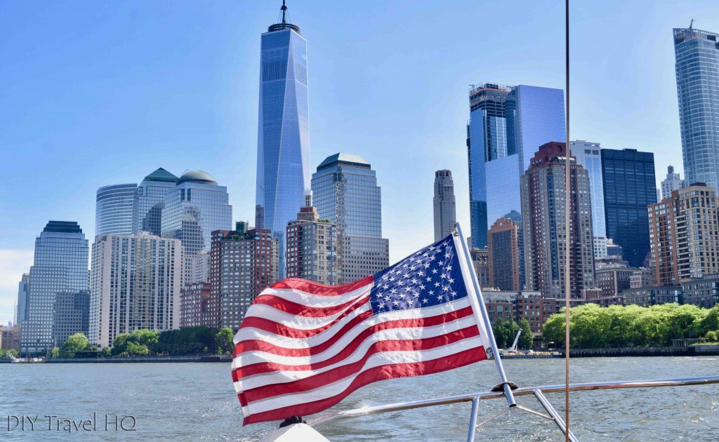 American Flag Tribeca Sailing