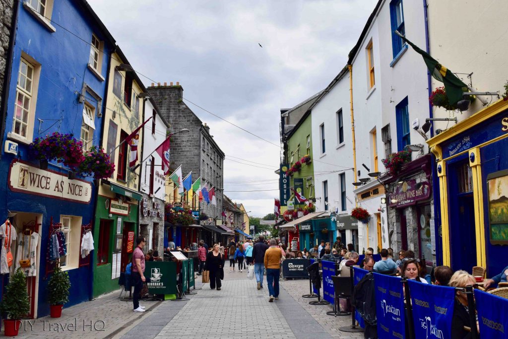 Backpacking in Ireland Galway