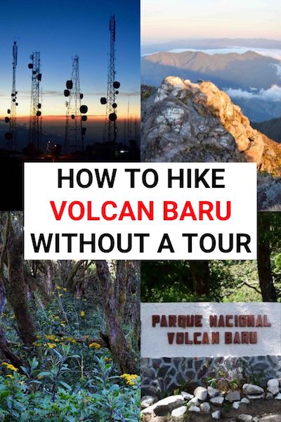 The sunrise hike up to Volcan Baru, Panama is one of the best things to do in Boquete. Find out how to do it without a guide and see if you've got what it takes #volcanbaru #panama #panamatravel