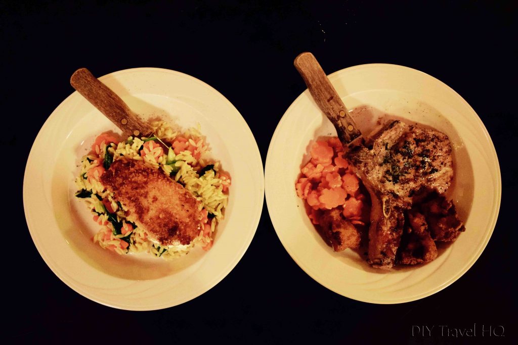Ruby's Hotel Dinner