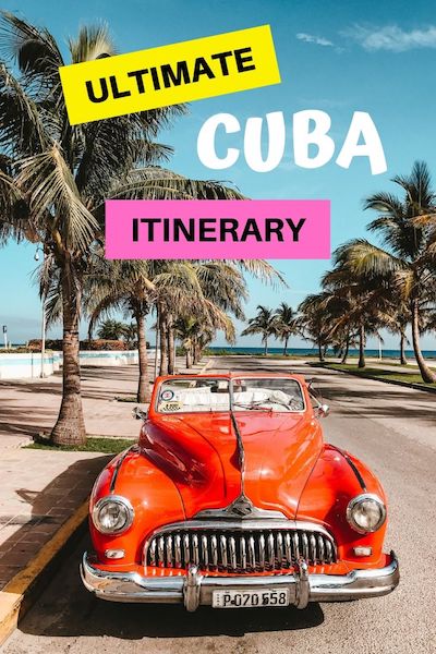There are many beautiful places in Cuba - whether you have 1 week or 1 month we have 5 different Cuba itineraries to help you plan your Cuba trip #cuba #cubatravel #centralamerica #diytravel