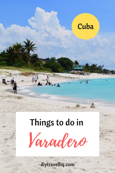 Varadero beach is hands down the best beach in Cuba but there are many things to do in Varadero. Check out our list of the best Varadero destinations and Varadero travel tips #varadero #cuba #cubatravel #diytravel