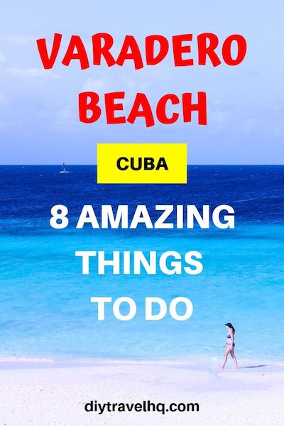 Planning a trip to Varadero, Cuba? From Varadero beach to the town check out our list of the best places to visit in Varadero and the top things to do in Varadero #varadero #cuba #cubatravel #diytravel